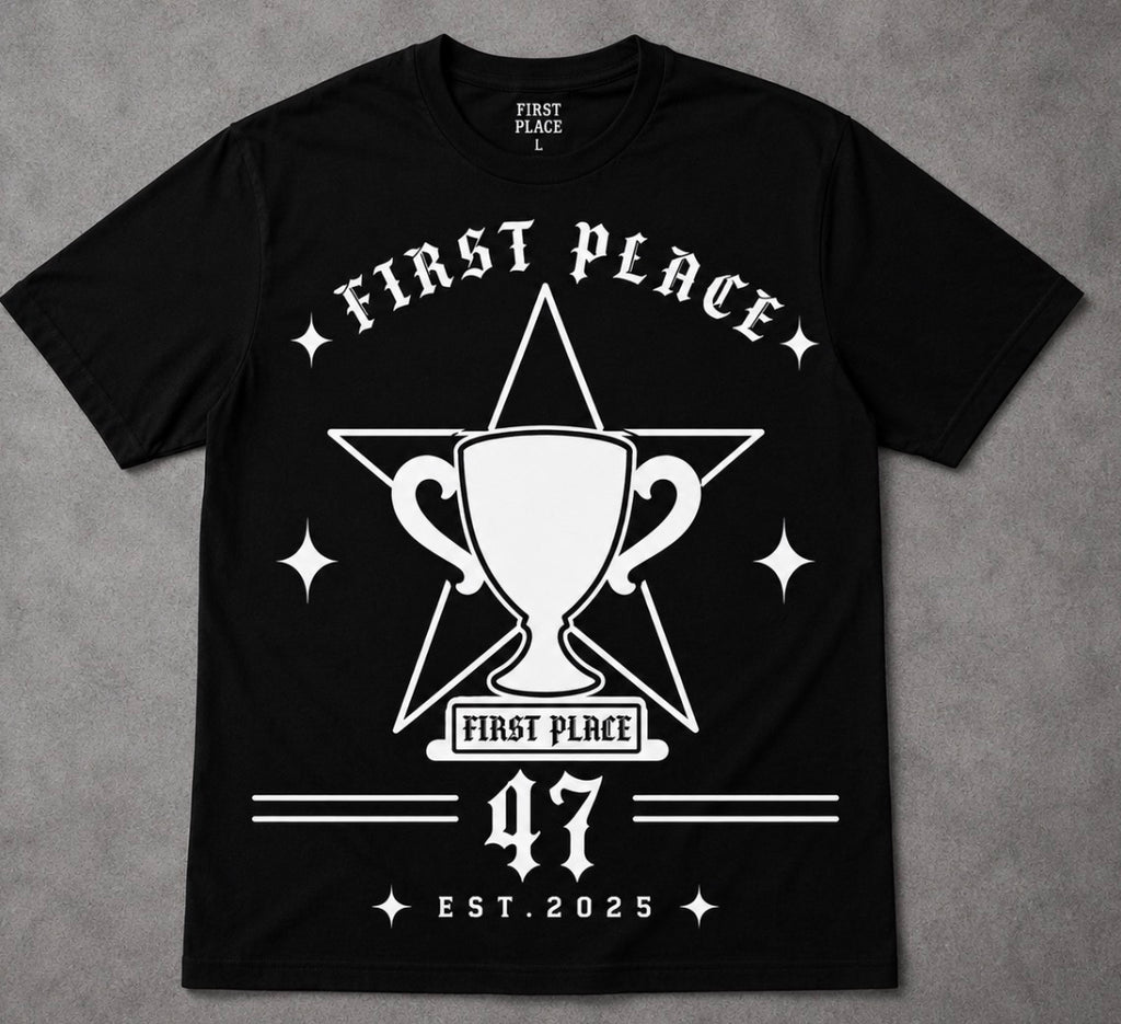 Firstplace Logo Tee Black